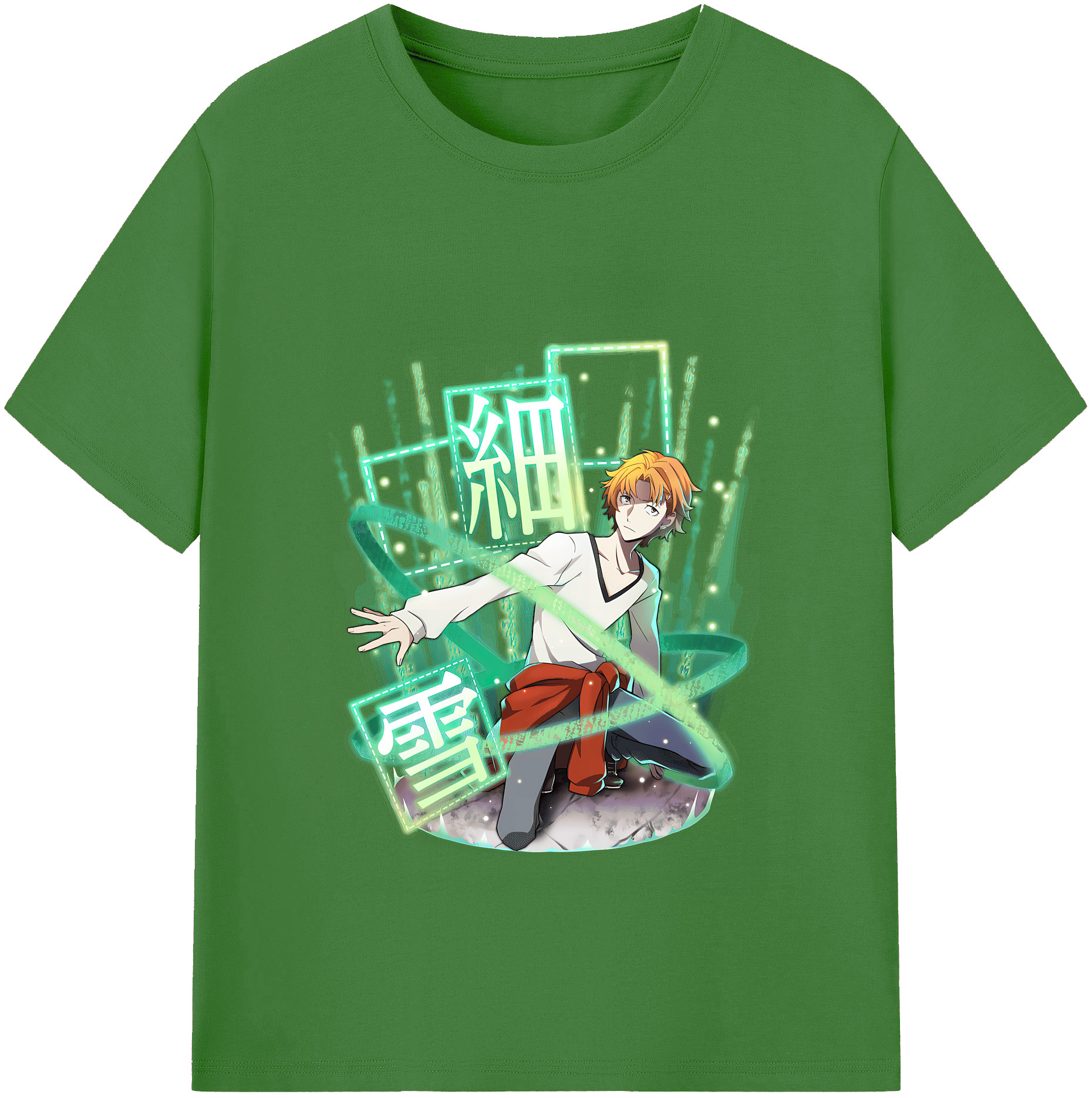 （画像用） 文豪ストレイドッグス Bungo Stray Dogs レディースカジュアルプリントTシャツ（綿100％）